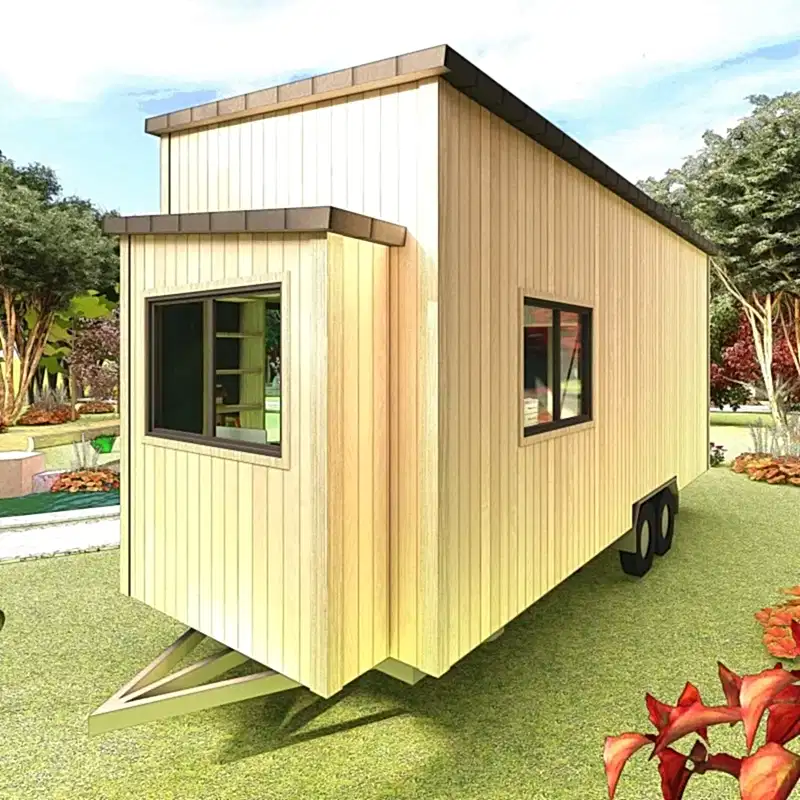 Tiny House Tekerlekli Ev Tasarımı