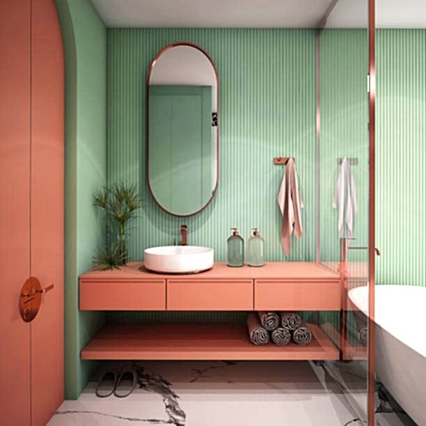 Banyo mobilyasında öne çıkan renkler